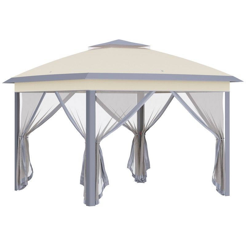 Outsunny 330cm x 330cm Pop Up Canopy