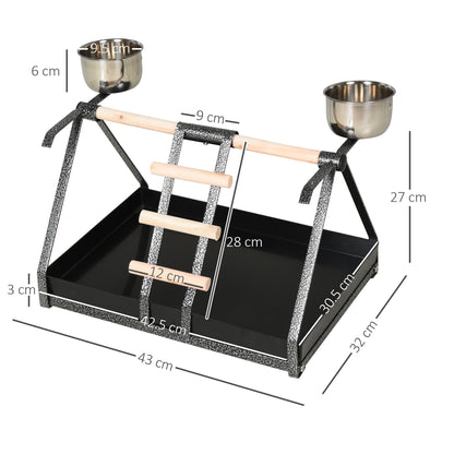 Portable Pirch & Feeder by Pawhut