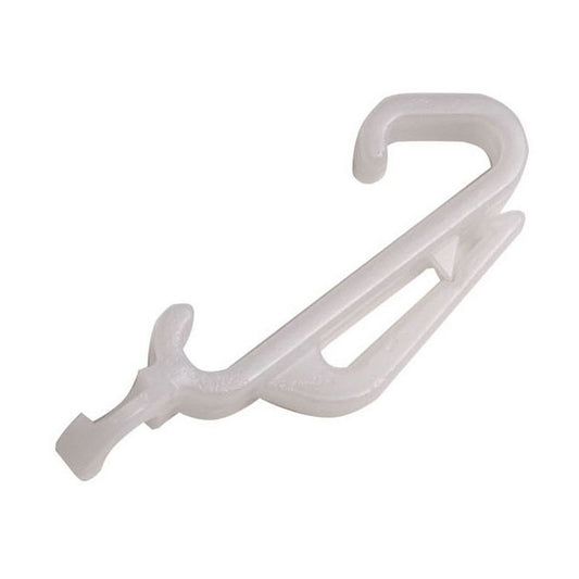 Streamline Glider Curtain Track Hooks White - Pack of 10