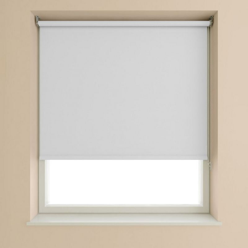 Blackout Roller Blind White - 180cm Width