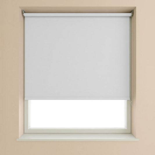 Blackout Roller Blind White - 180cm Width