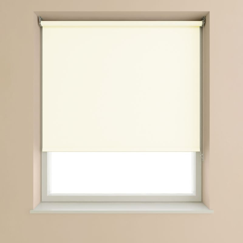 Blackout Roller Blind Cream - 120cm Width