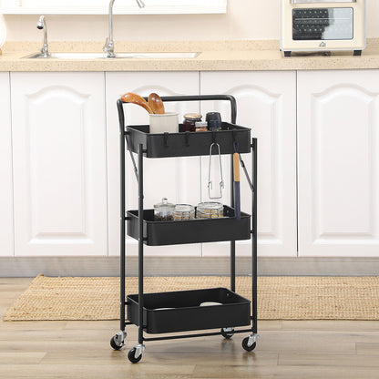 3 Tier Storage Trolley Cart