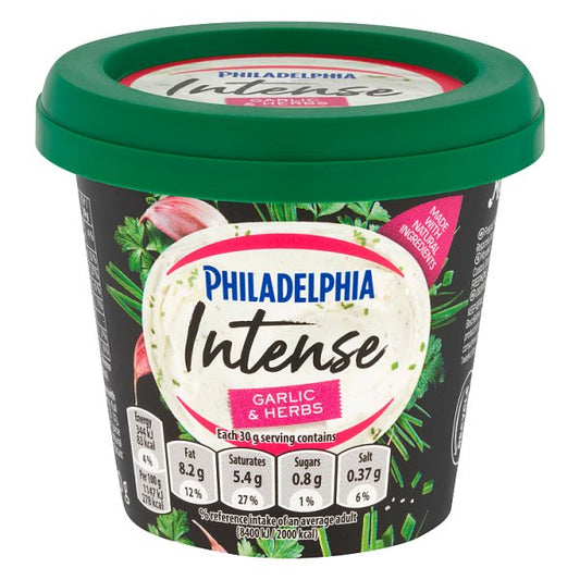 Philadelphia Intense Garlic & Herb