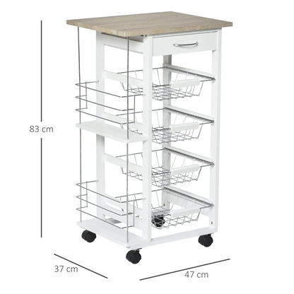 Rolling Kitchen Cart