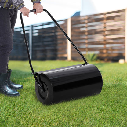 32cm Diameter 46L Lawn Roller Sand Or Water Filled Steel by Durhand