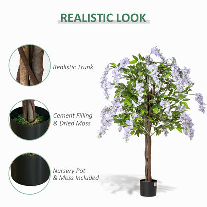 Artificial Wisteria Flower Tree