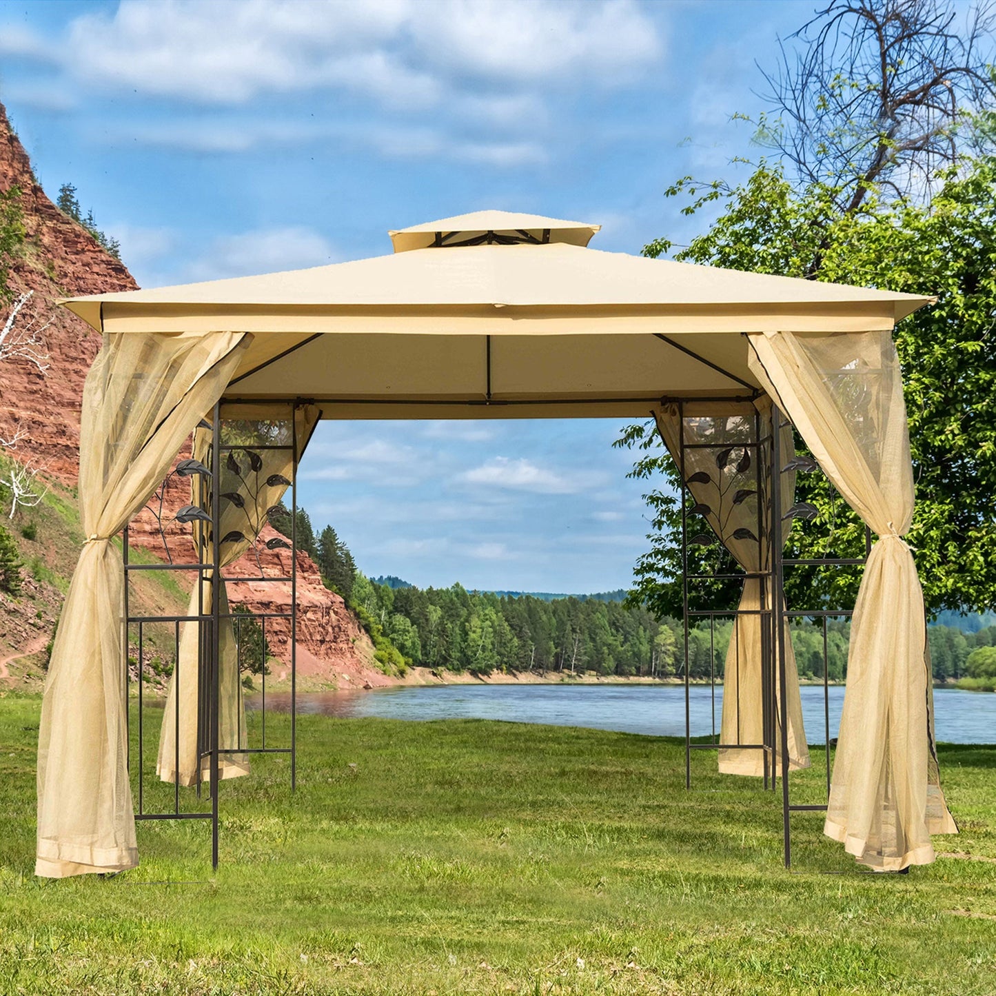 3M x 3M Garden Gazebo