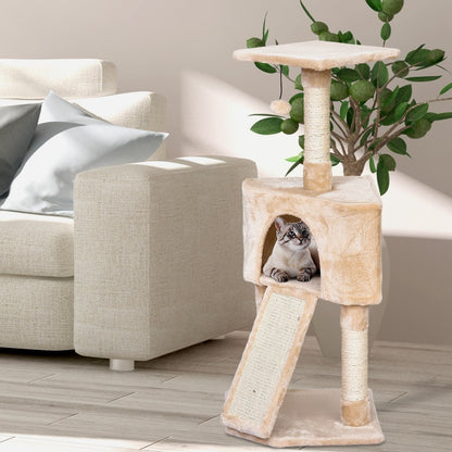 PawHut Corner Cat Tree for Indoor Cats