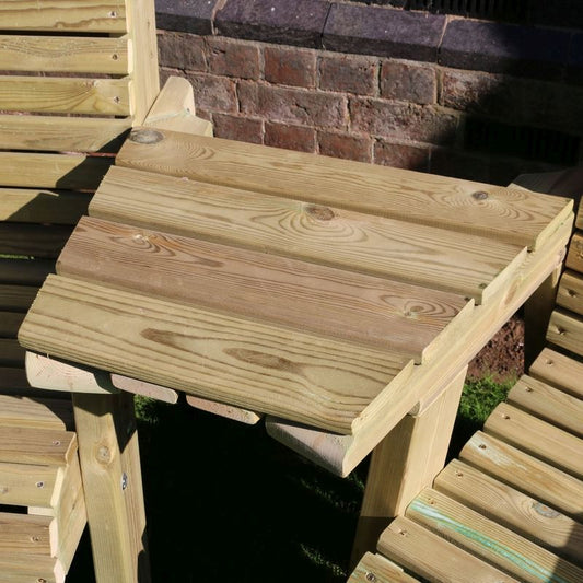 Essentials Garden Chair Connecting Table by Churnet Valley