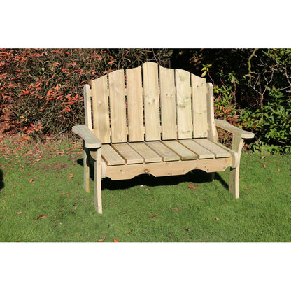 Alton Manor Garden Bench by Churnet Valley - 2 Seats