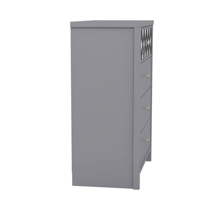 Arianna Chest of Drawers Grey 4 Drawers