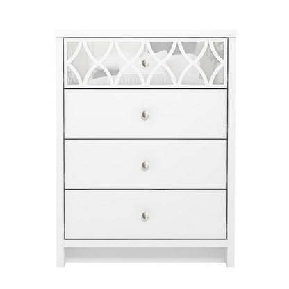 Arianna Chest of Drawers White 4 Drawers