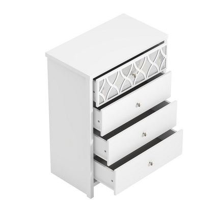 Arianna Chest of Drawers White 4 Drawers