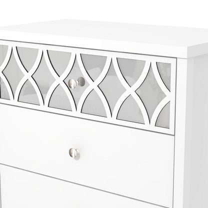 Arianna Chest of Drawers White 4 Drawers