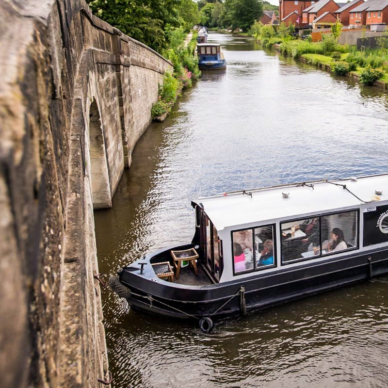 Afternoon Tea and Lancashire Canal Cruise - Gift Experience For Two