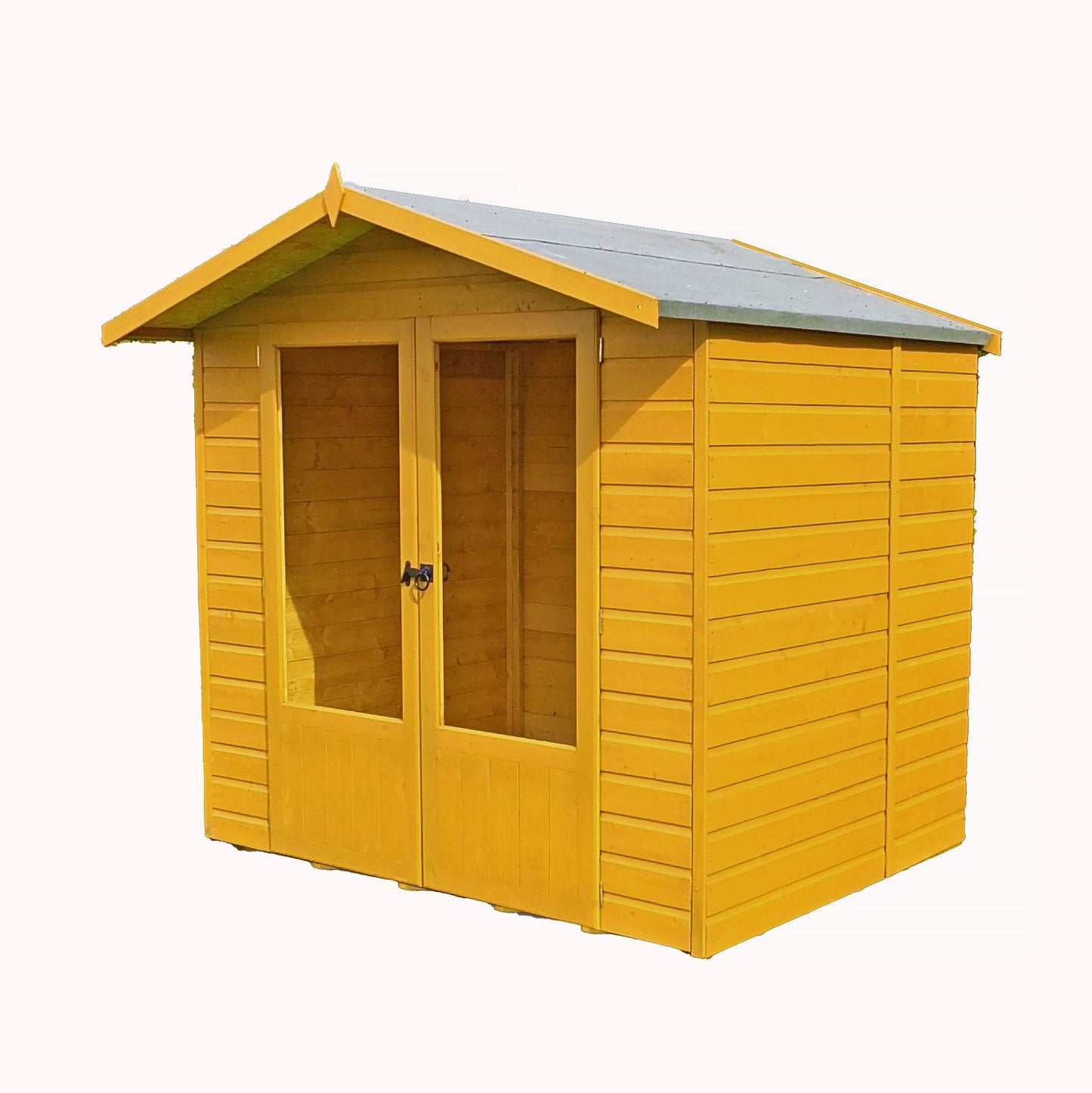 Shire Avance 6' 8" x 6' 3" Apex Summerhouse - Premium Dip Treated Shiplap