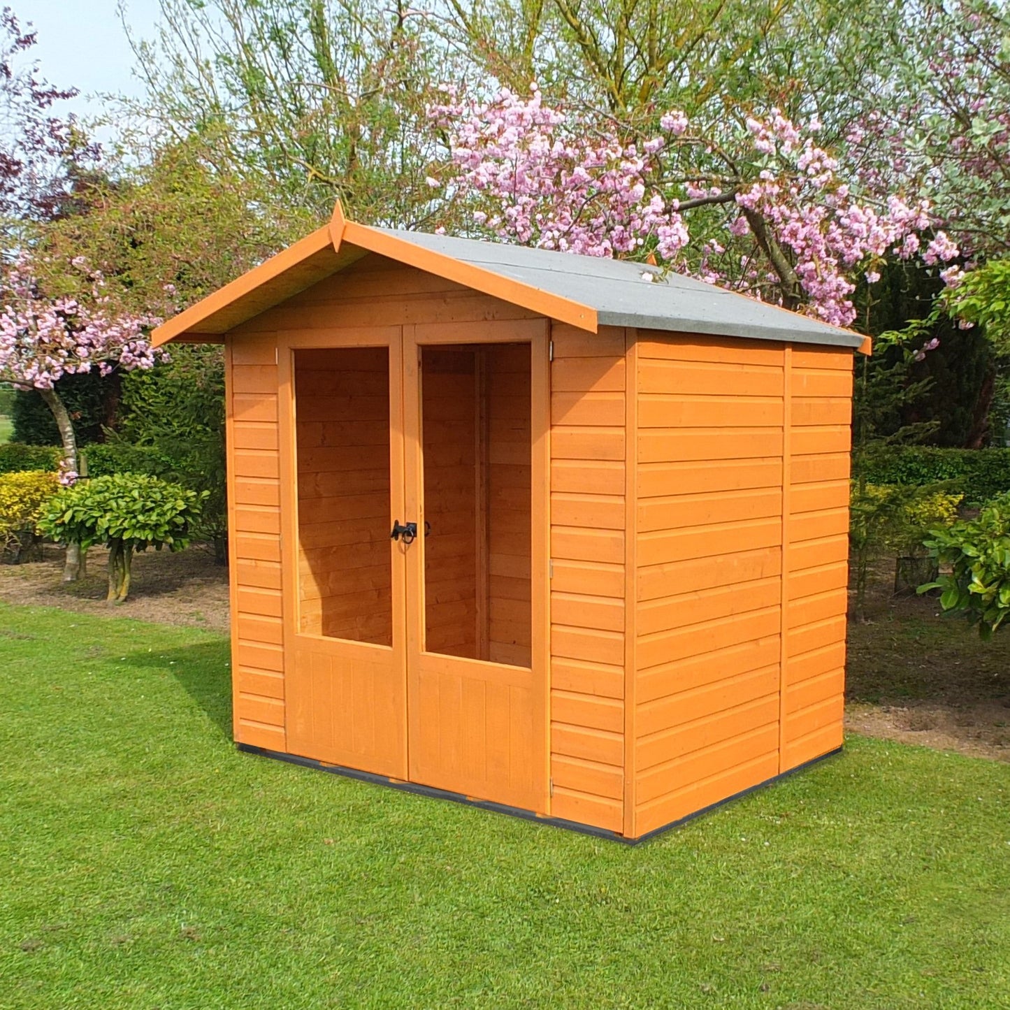 Shire Avance 6' 8" x 6' 3" Apex Summerhouse - Premium Dip Treated Shiplap