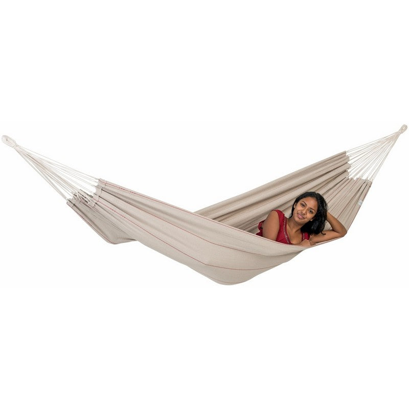 Arte Sand Hammock - Striped Cream & Brown