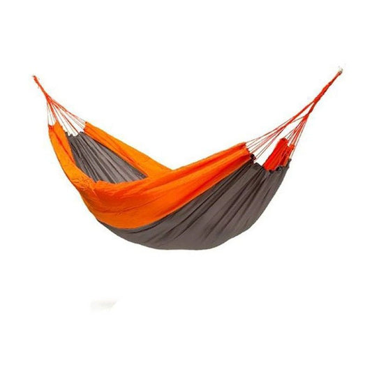 Silk Traveller Techno Hammock - Two Tone Orange & Grey