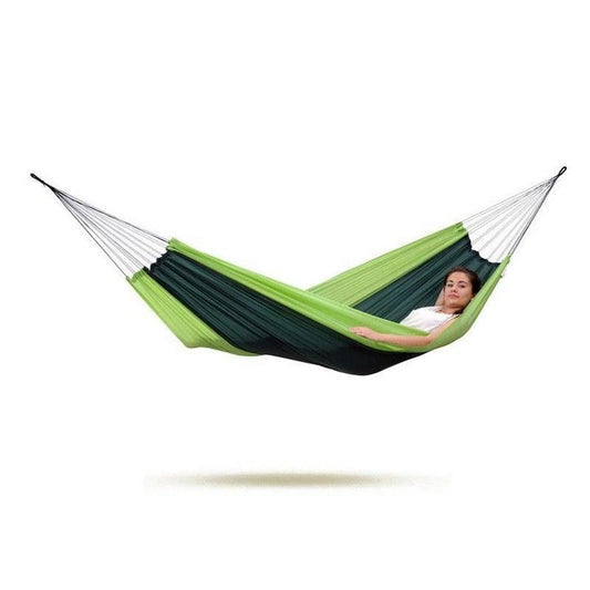 Silk Traveller Forest Hammock - Two Tone Green