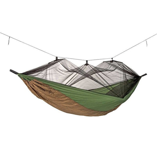 Adventure Moskito Thermo Hammock - Two Tone Brown & Green