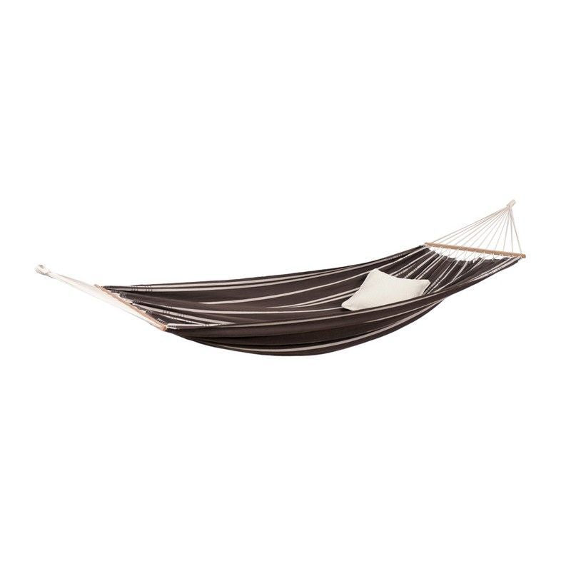 Brasilia Mocca Hammock - Striped Brown