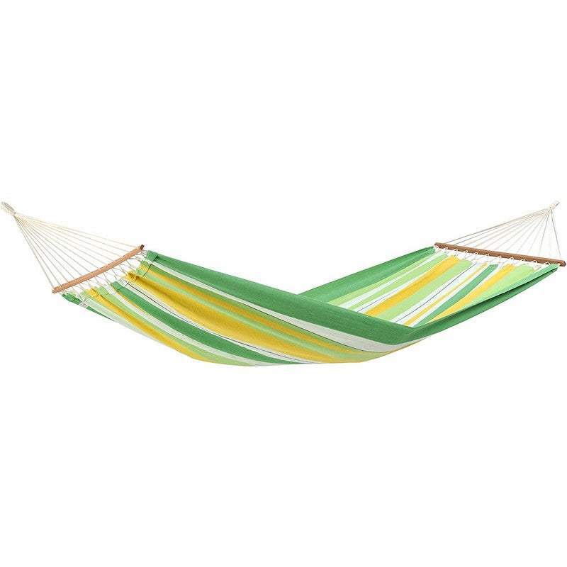 Brasilia Apple Hammock - Striped Green &Yellow