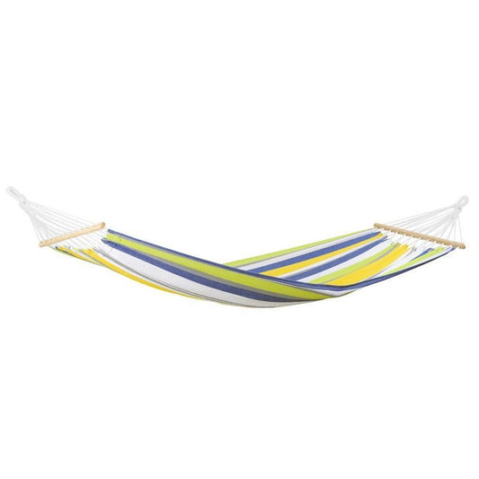 Tonga Kolibri Hammock - Striped Green & Yellow Multicoloured