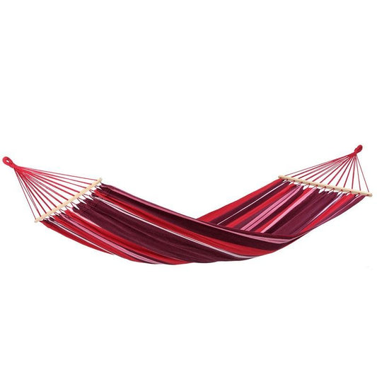 Samba Fuego Hammock - Striped Purple & Red Multicoloured