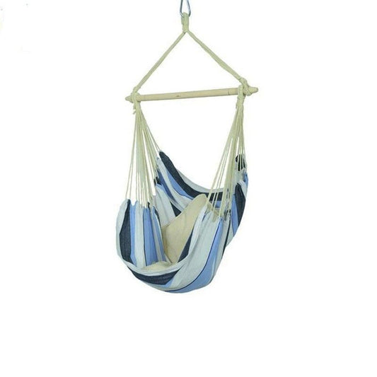 Havanna Marine Hammock Chair - Striped Blue & White