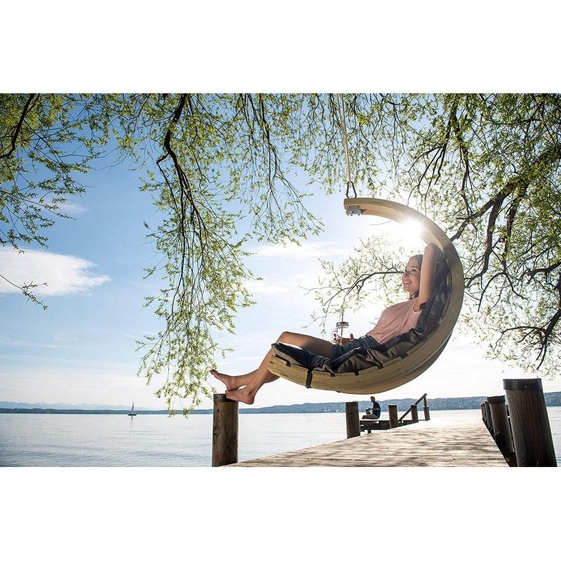 Swing Anthracite Hammock Swing Chair - Grey