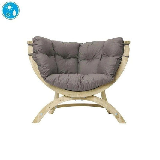 Siena Uno Taupe Garden Chair - Brown