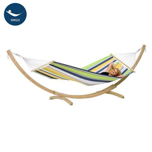 Starset Kolibri Hammock Set - Striped Green Multicoloured