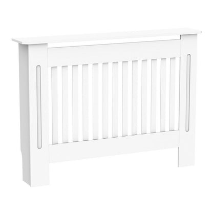 Homcom 112L x 19W x 81H cm Medium-density fibreboard Radiator Cover-White