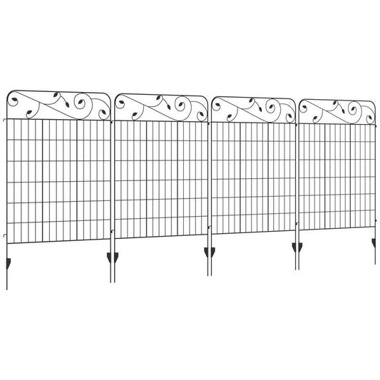 Outsunny Decorative Garden Fencing