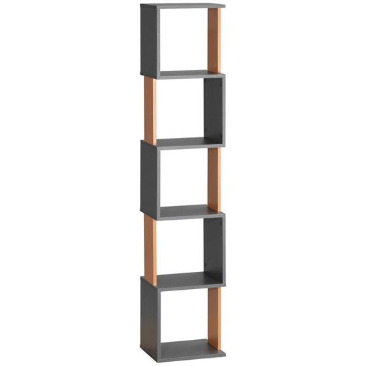 Homcom Modern 5-Tier Bookshelf