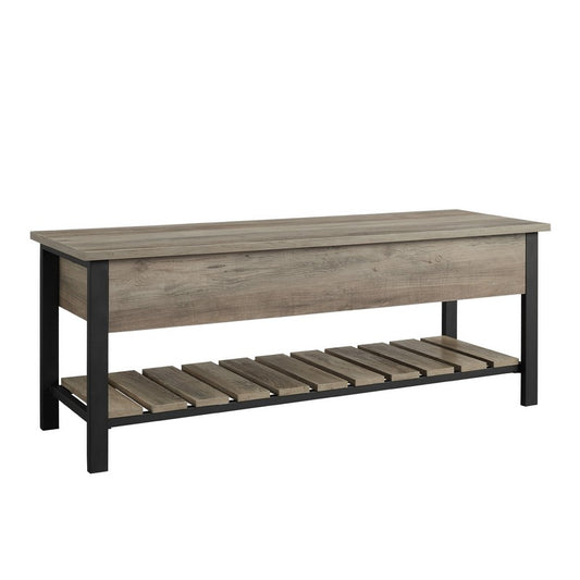 Farmhouse Hall Bench Grey