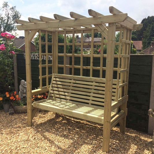 Beatrice Garden Arbour by Churnet Valley - 3 Seats