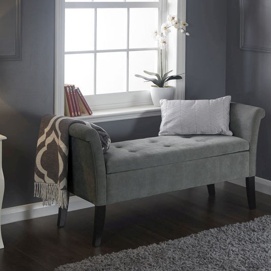 Balmoral Window Seat Fabric Grey