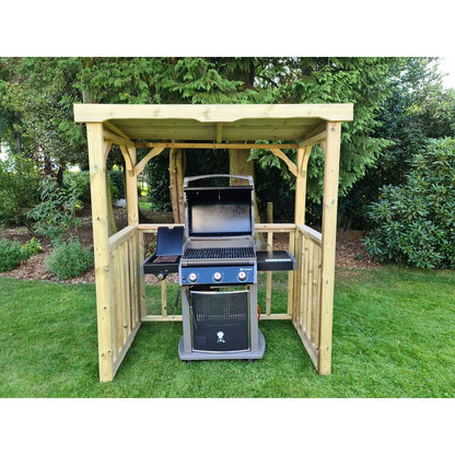 Emily Garden BBQ Shelter by Churnet Valley Natural Neutral