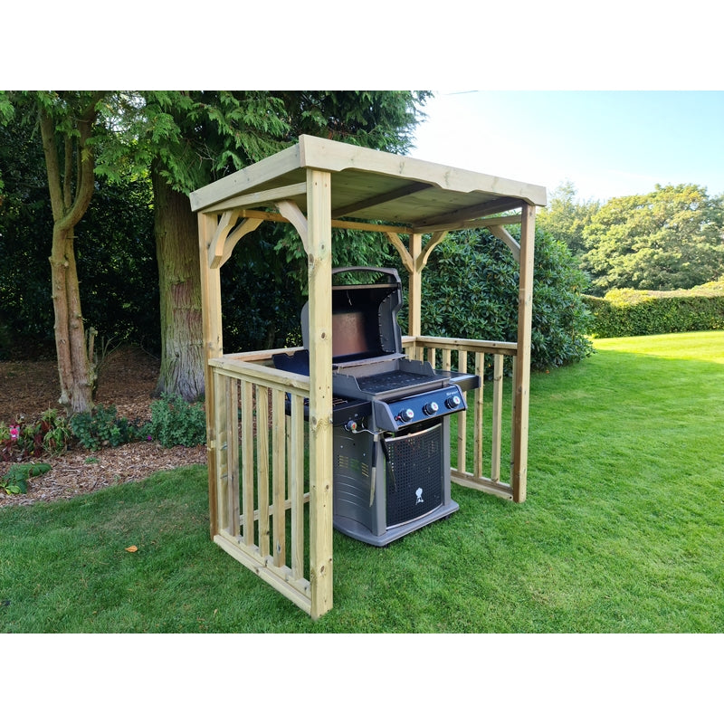 Emily Garden BBQ Shelter by Churnet Valley Natural Neutral