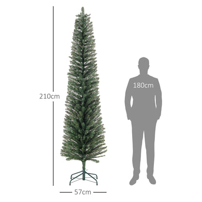 7ft Slim Christmas Tree Artificial -  405 Tips