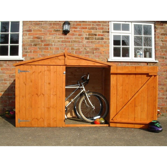 Shire Wentworth 6' x 2' 11" Apex Bike Store - Premium Dip Treated Shiplap