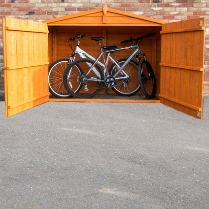 Shire Overlap Garden Bike Storage Unit (7' x 3')