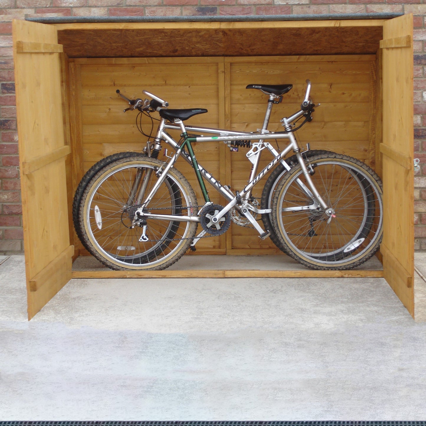 Shire Wentworth 6' x 2' Pent Bike Store - Premium Dip Treated Shiplap