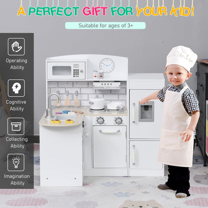 Childrens Electronic Cooking Kitchen Toy w/ Microwave