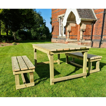 Butchers Garden Picnic Table by Churnet Valley - 6 Seats