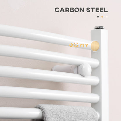 Curved Heated Towel Rail