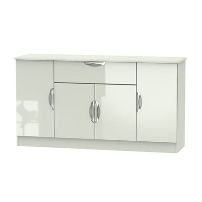 Weybourne Large Sideboard White 4 Doors 1 Drawer